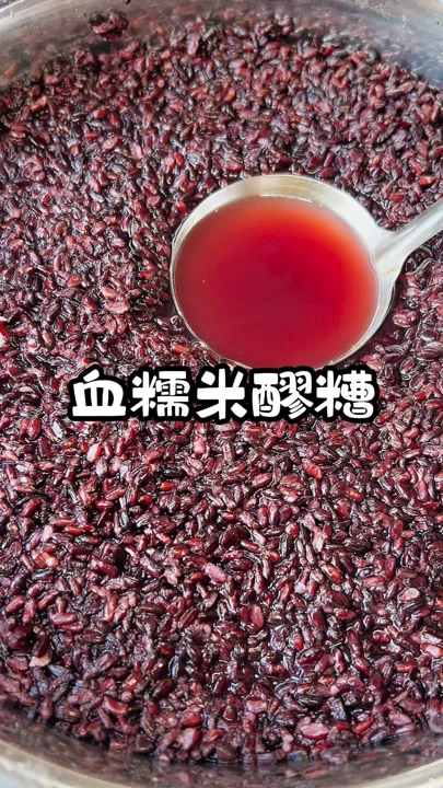 血糯米醪糟，新手一次就成功，对女生很友好